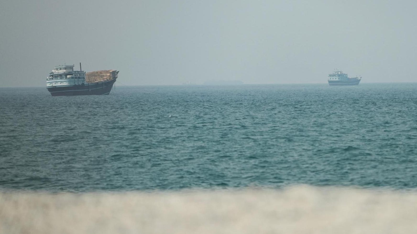 New strikes reported in Iran as tracking data shows limited traffic in Strait of Hormuz