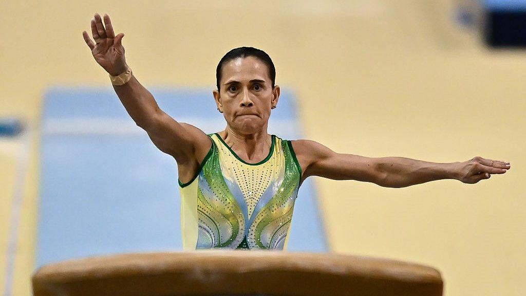 Olympic great Chusovitina, 50, wins World Challenge Cup silver 