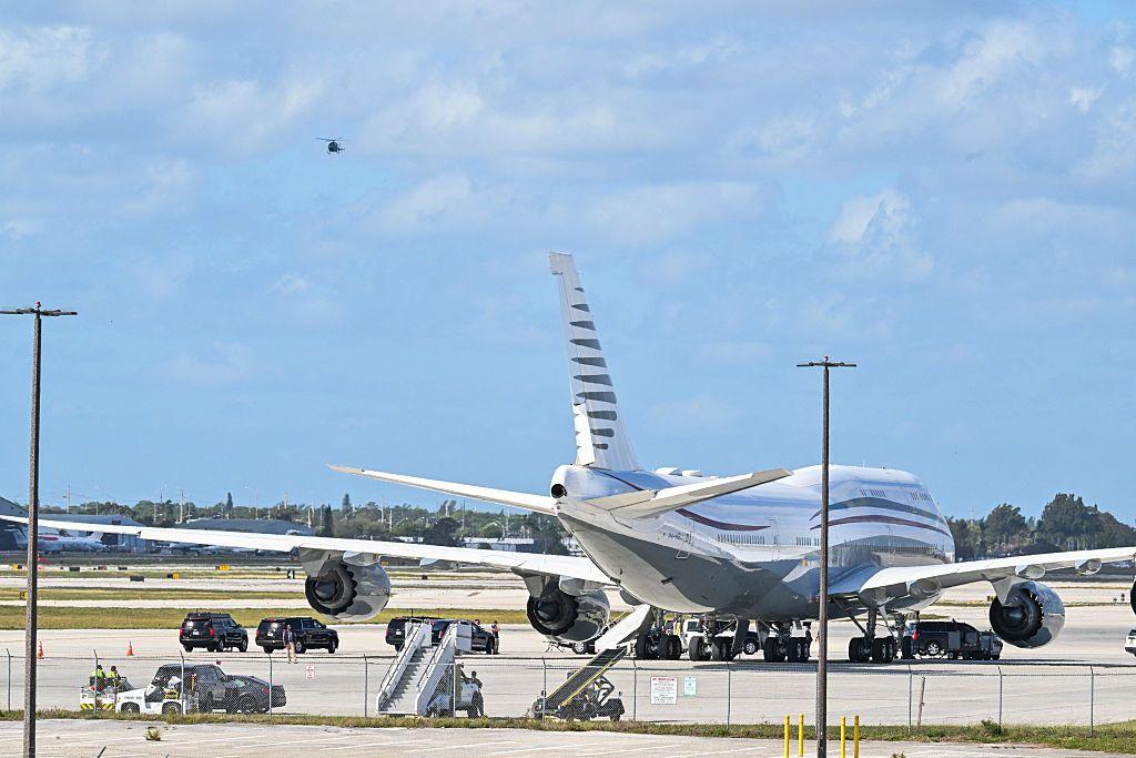 El avión fue visto en Florida en febrero pasado.