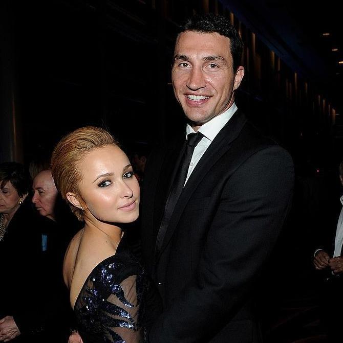 Hayden Panettiere con Wladimir Klitshcko