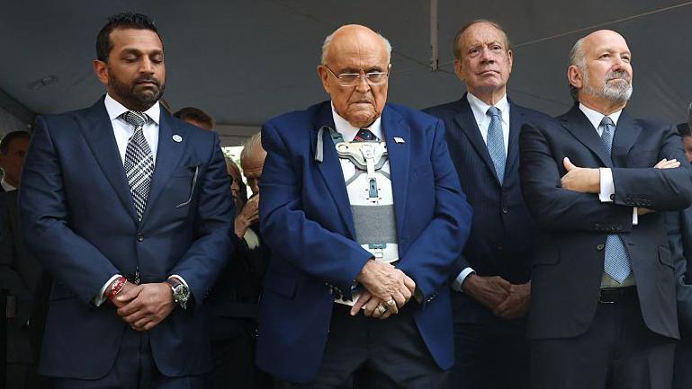 Rudy Giuliani in critical condition in hospital