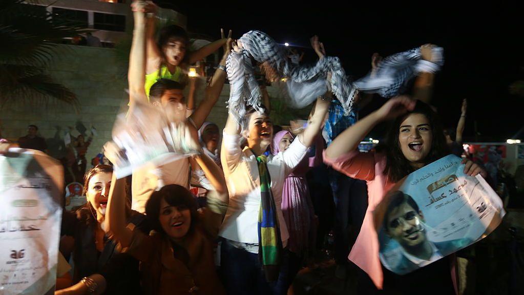 شوارع غزة عاشت فرحة عارمة في صيف 2013 بعد فوز الغزّي محمد عسّاف في برنامج "أرب أيدول"