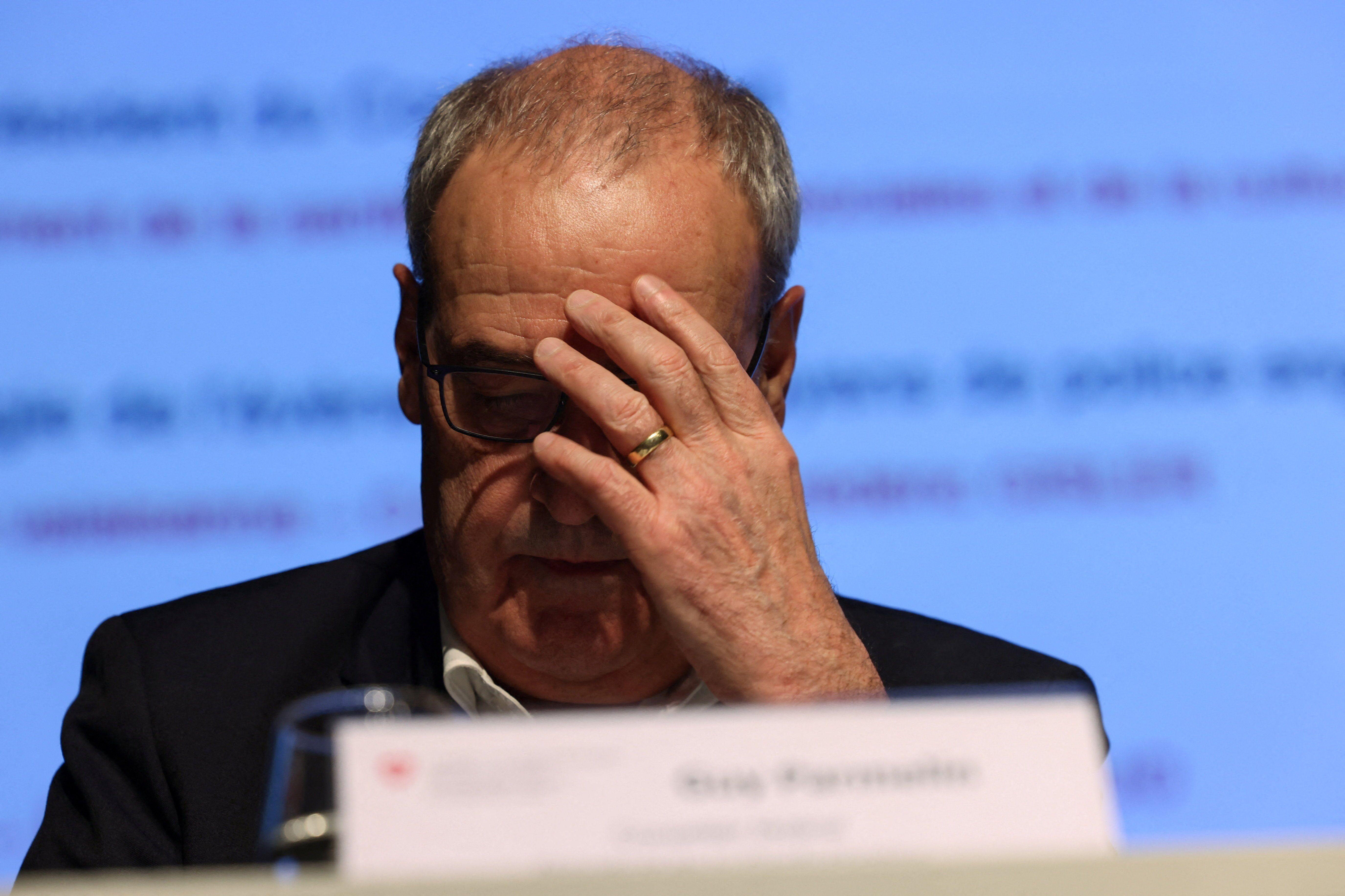 El presidente suizo Guy Parmelin