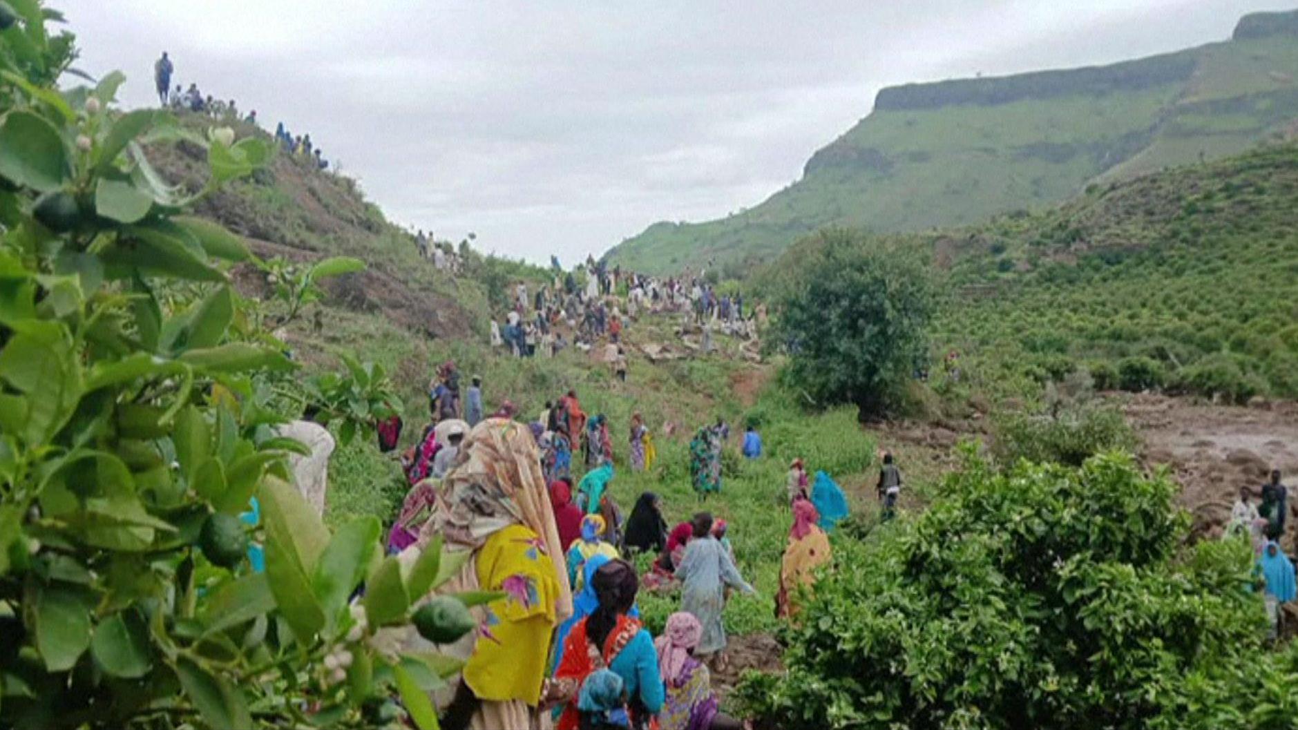 Sudan landslide: A collapsing mountain and bodies still buried under rubble