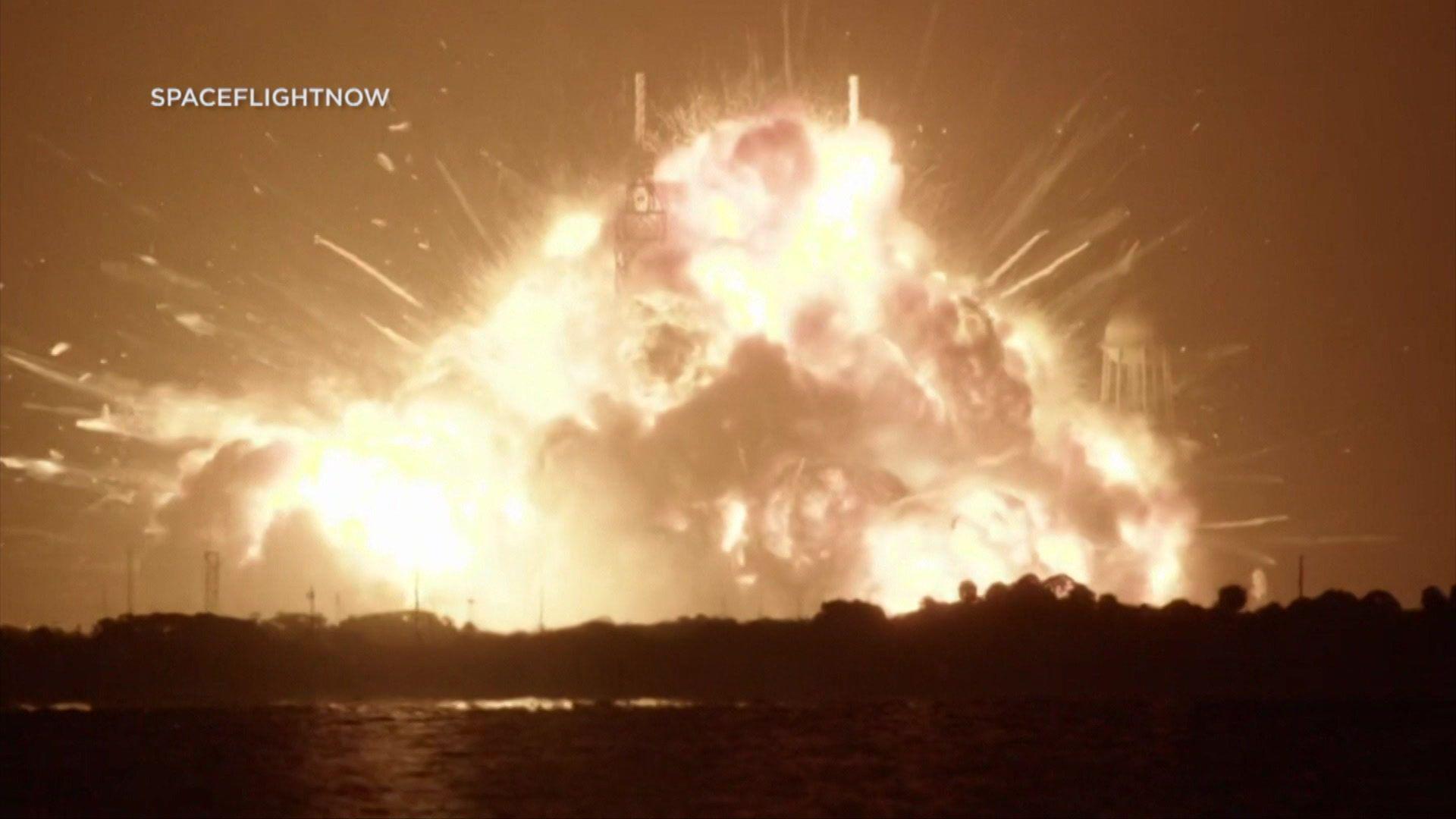 Exploding rocket casts doubts over Nasas Moon plans