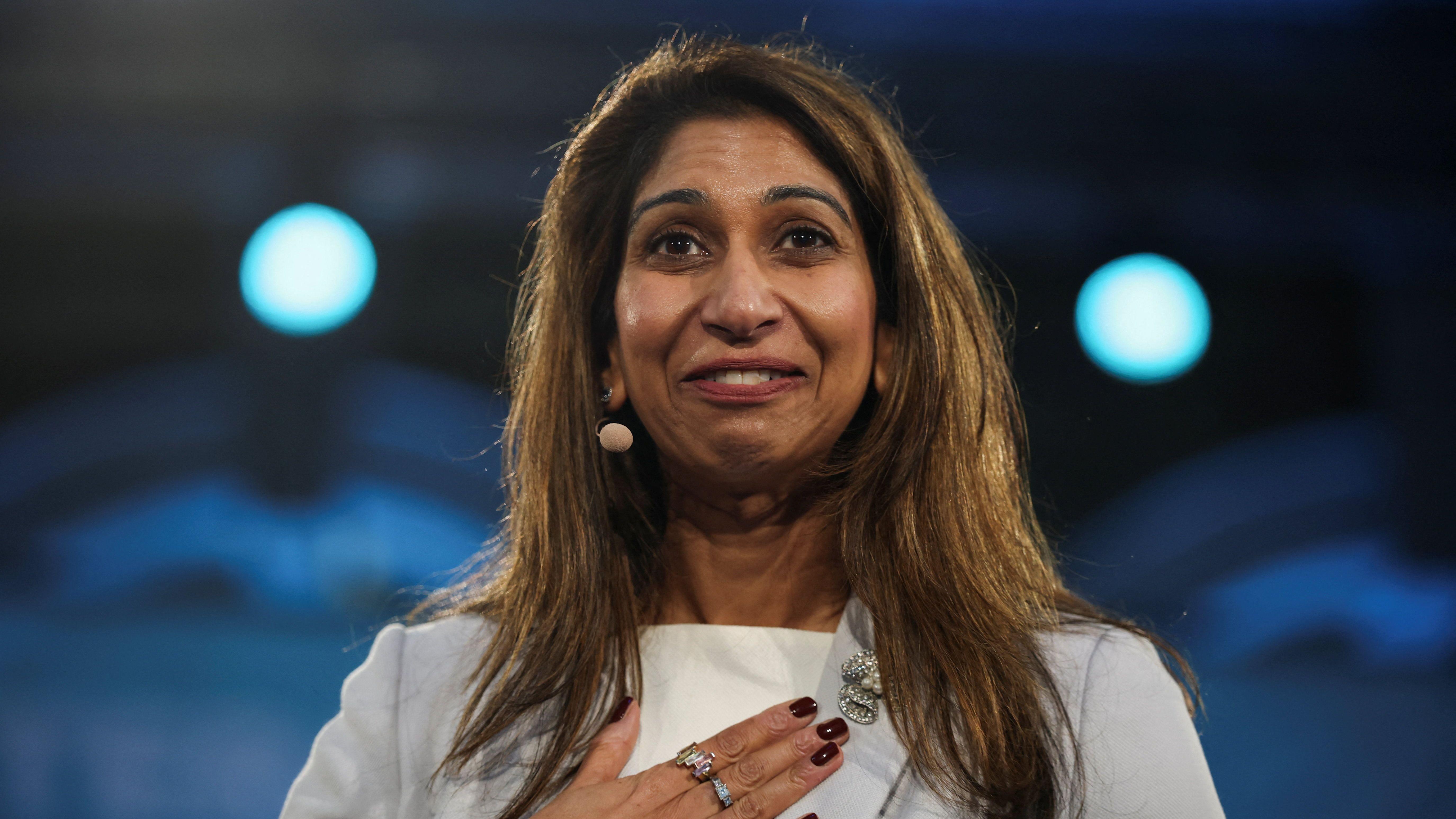 Ex-Tory Home Secretary Suella Braverman defects to Reform UK