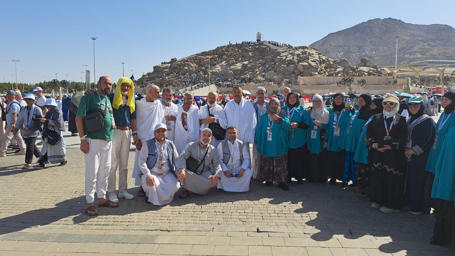 حجاج سوريون يصلون إلى الديار المقدسة 