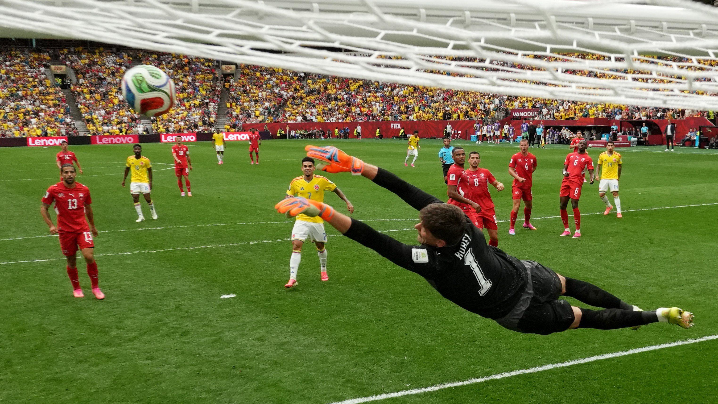 Switzerland and Colombia still searching for opener in second half of last-16 tie
