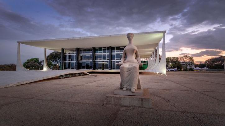 Fachada do Supremo Tribunal Federal em Bras&iacute;lia