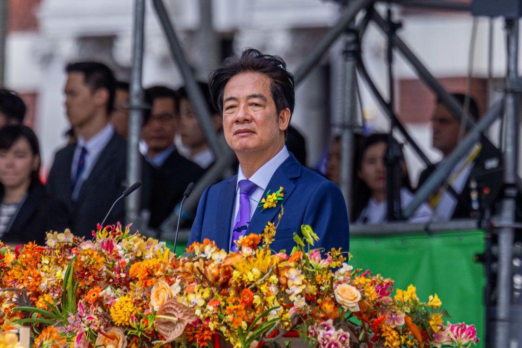 台灣總統賴清德就職。