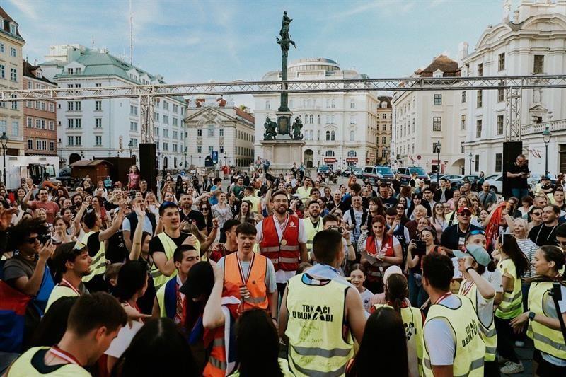 studenti maratonci, maraton do brisela, maraton studenata do Brisela, studenti trče do Brisela