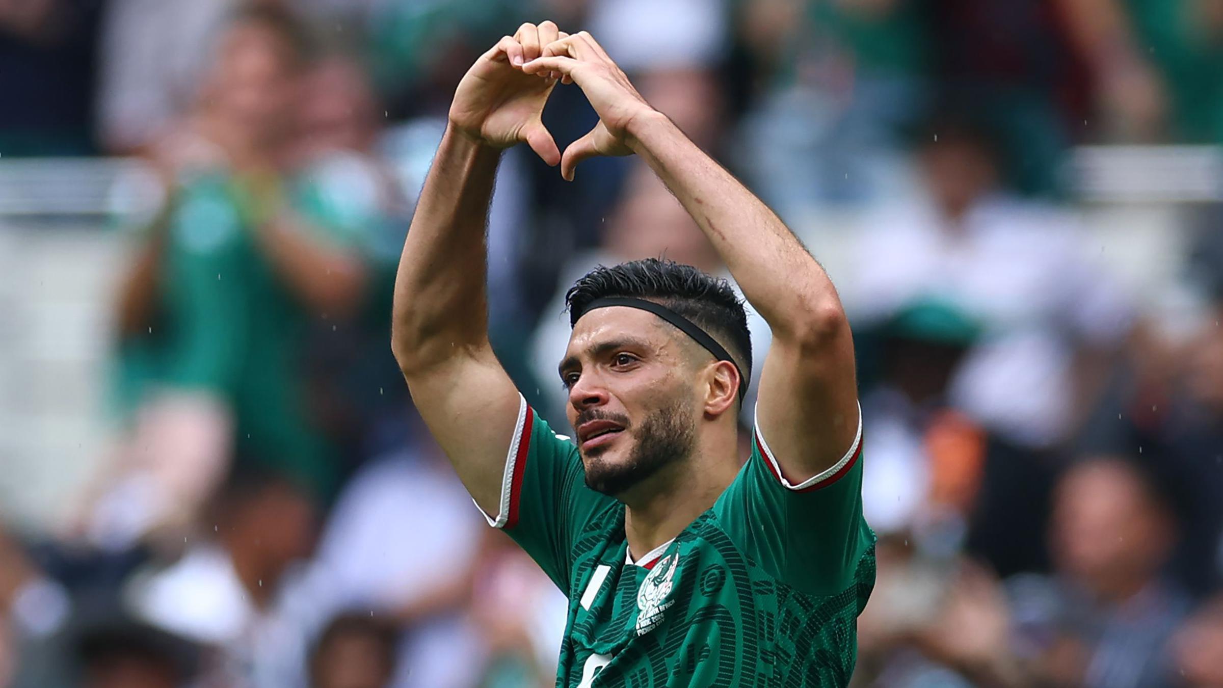 Mexico lead South Africa in chaotic World Cup opener as three players sent off