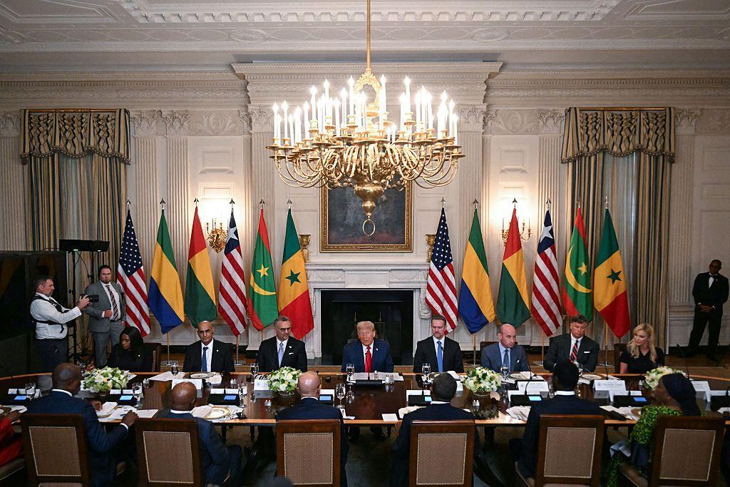 Una reunión de Trump con presidentes de 5 países de África