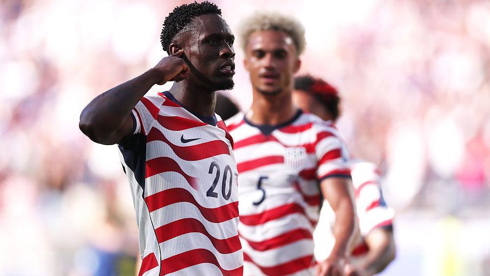 Watch as Balogun gives USA lead against Bosnia-Herzegovina
