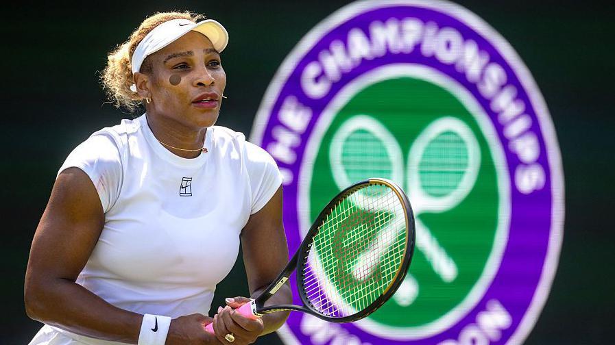 Watch: Serena Williams makes return to Wimbledon at age of 44