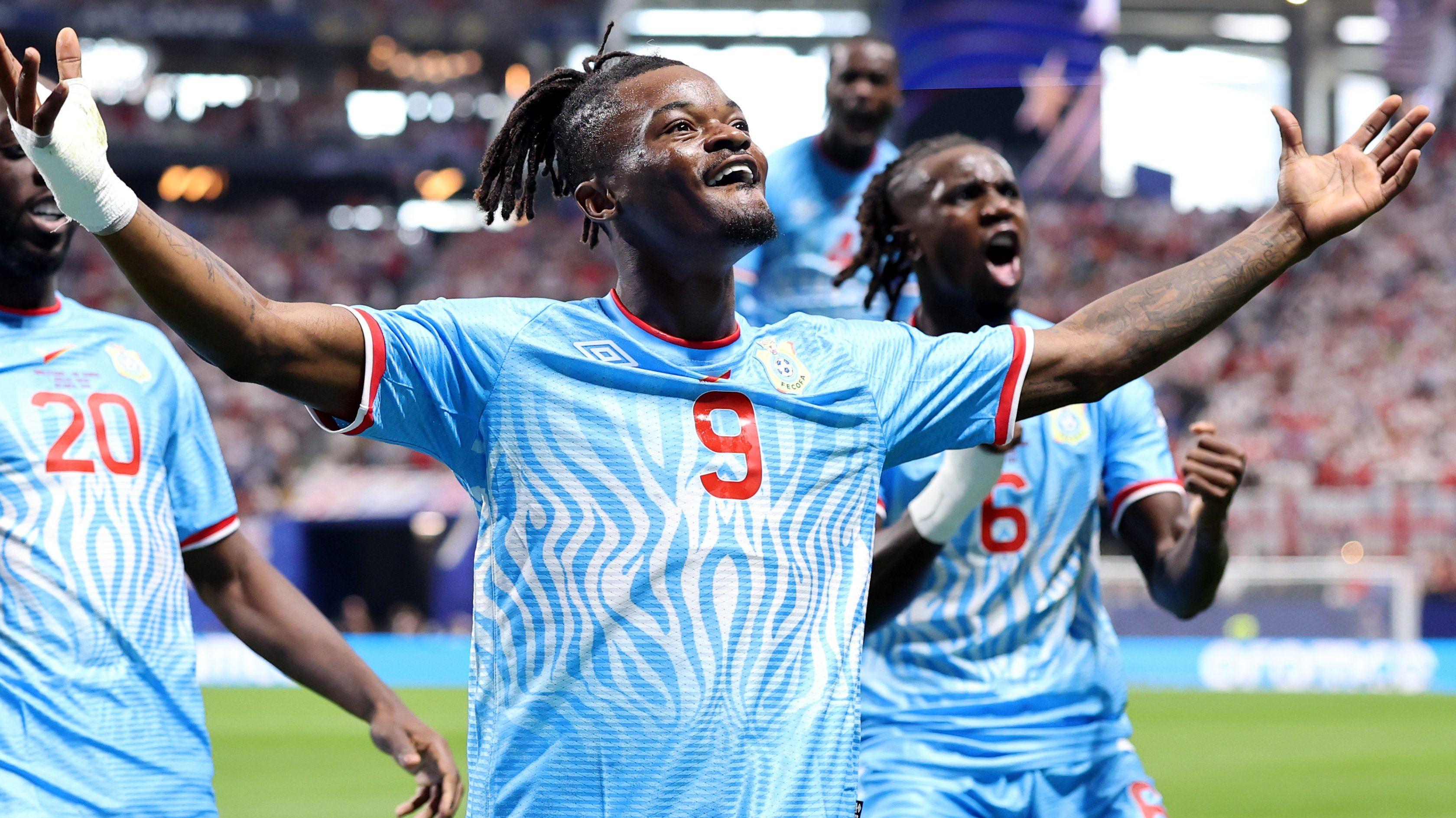 Watch as DR Congo go 1-0 up against stunned England in last 32 of World Cup