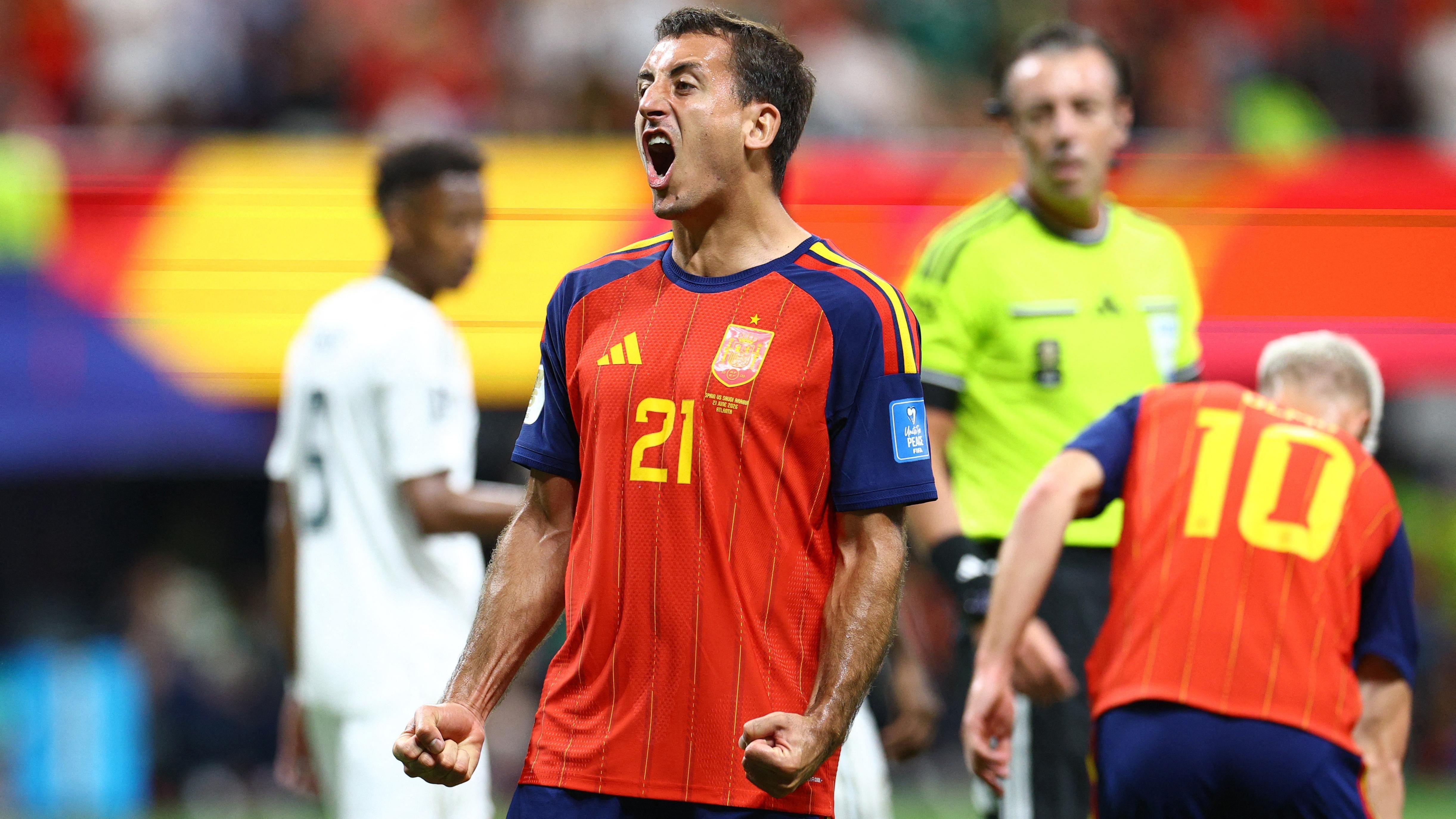 Watch as Oyarzabal puts clinical Spain 3-0 up against Saudi Arabia