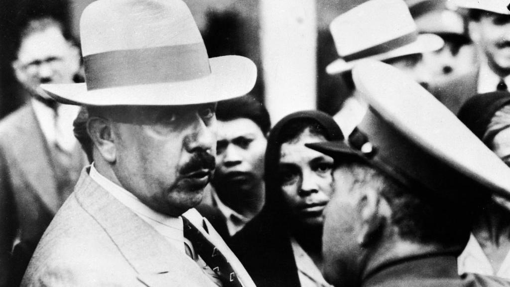 El presidente de México Lázaro Cárdenas.