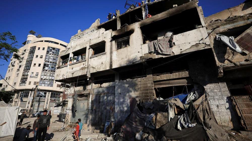 Gaza City hospitals say several killed in strike, as Israel targets Hamas leaders