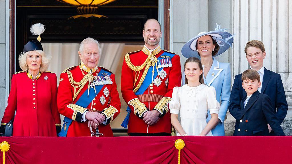 Royal Family watch Red Arrows flypast on palace balcony