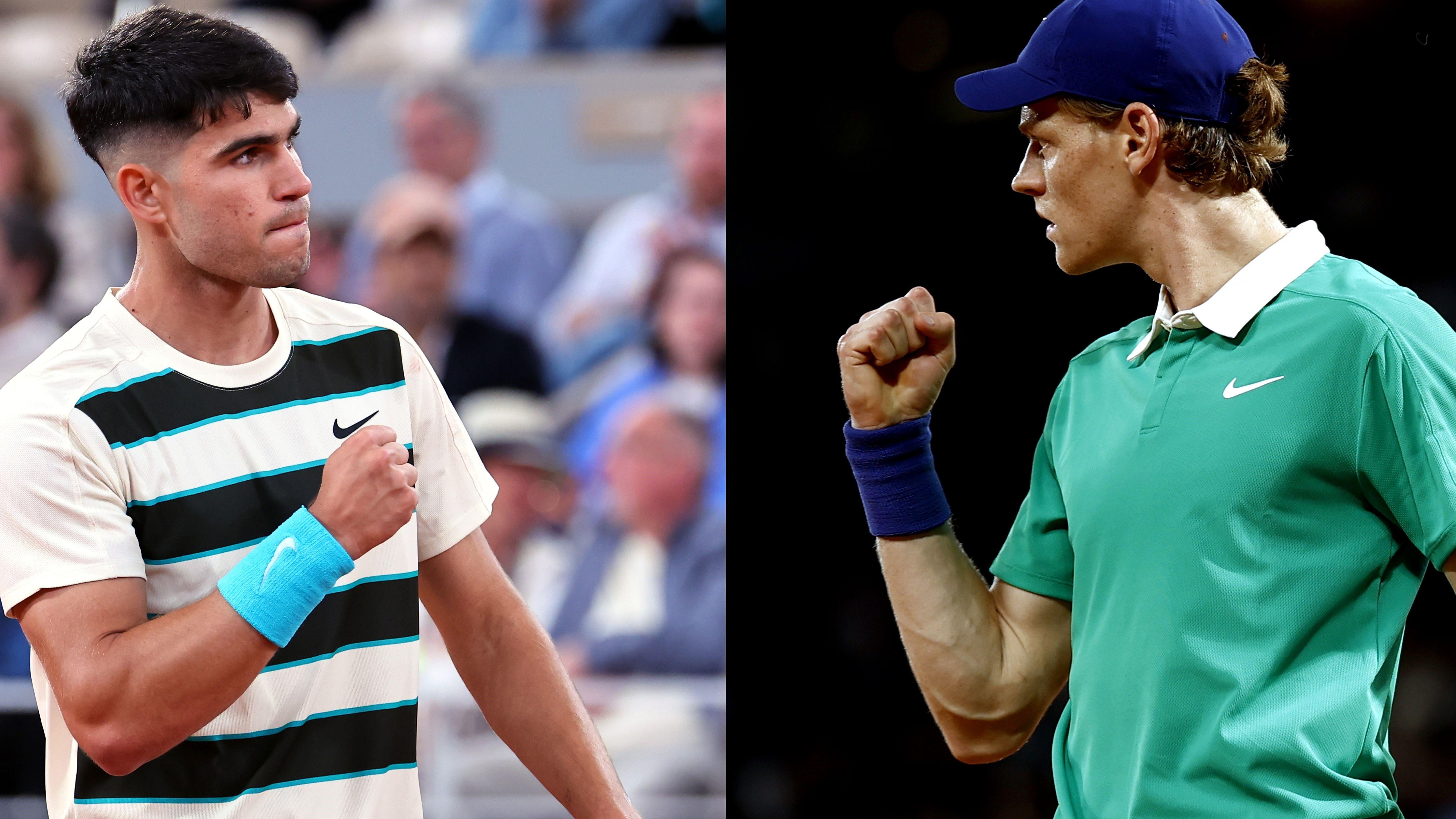 French Open final: Build-up to Alcaraz v Sinner for mens title