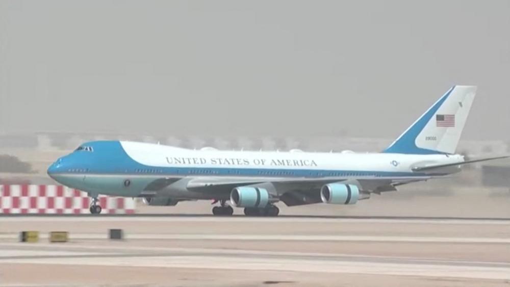 Trump arrives in Saudi Arabia for first major trip of second term