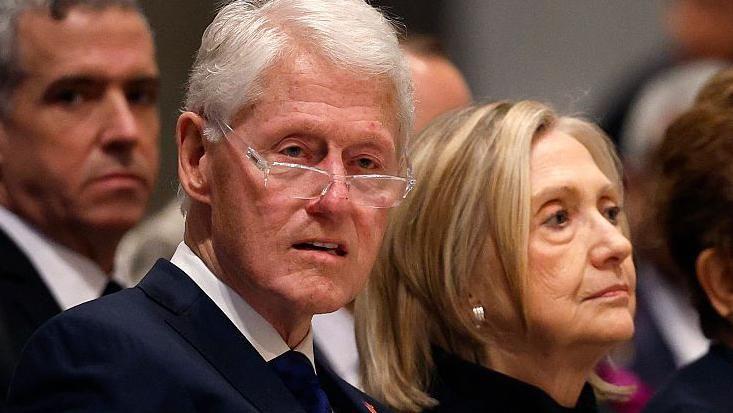 Leaked photo, hot tub, and Pizzagate - video of Clintons testimony on Epstein ties released