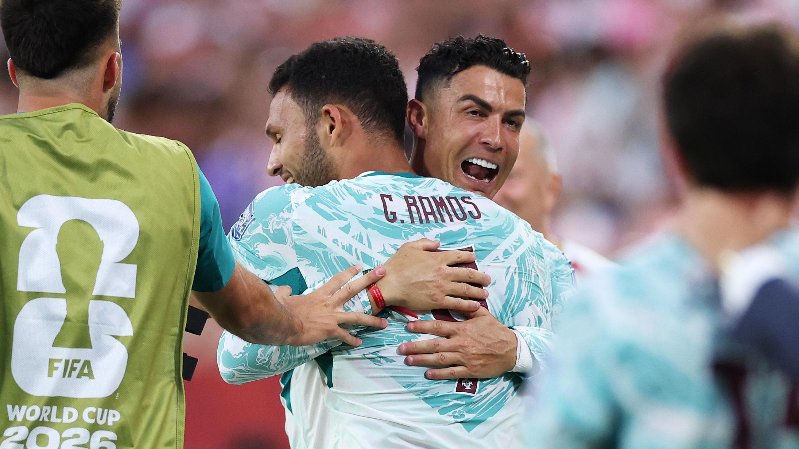 Portugal beat Croatia in chaotic finish to reach World Cup last 16 - watch reaction