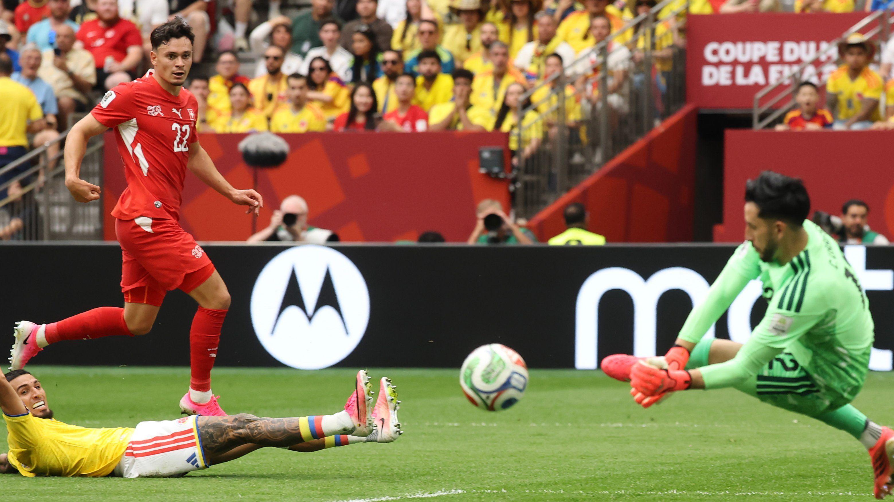 Switzerland and Colombia still searching for opener in cagey last-16 tie