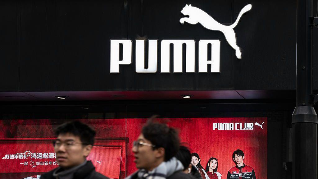 Una tienda de Puma SE en Shanghái, China, el martes 27 de enero de 2026.