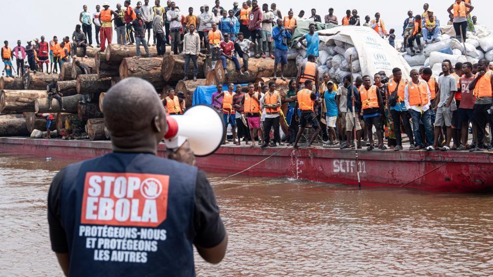 DR Congo river boat under quarantine for Ebola after five deaths