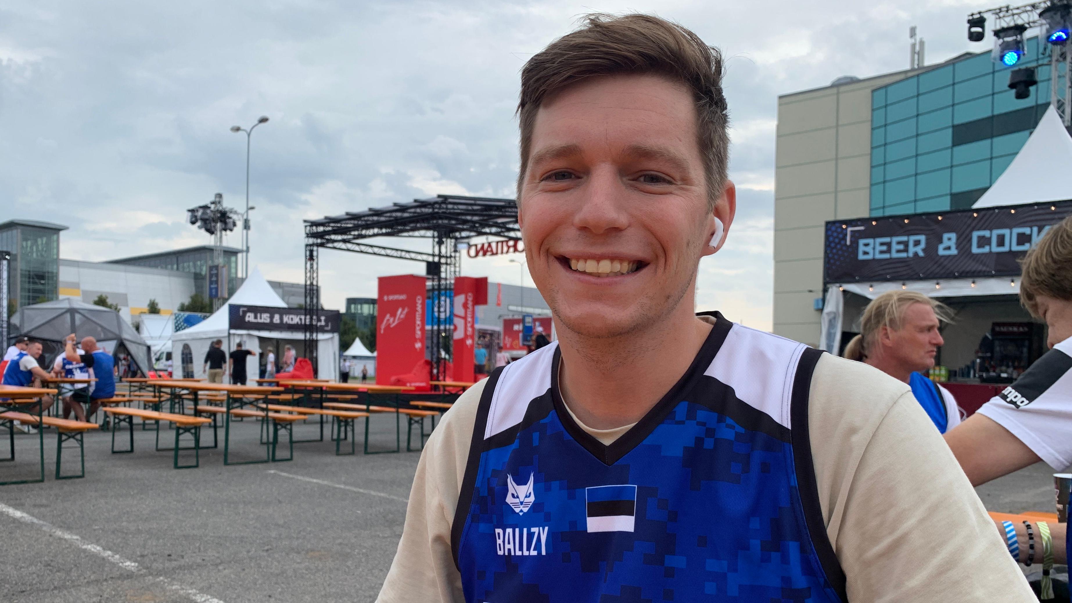 Anres Jusep u dresu estonskog tima