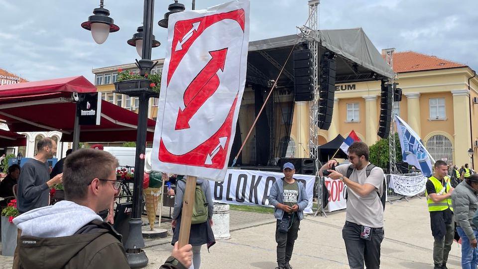 'Sloboda kreće sa istoka': Počeo studentski protest u Zaječaru uoči lokalnih izbora 1 protest zaječar