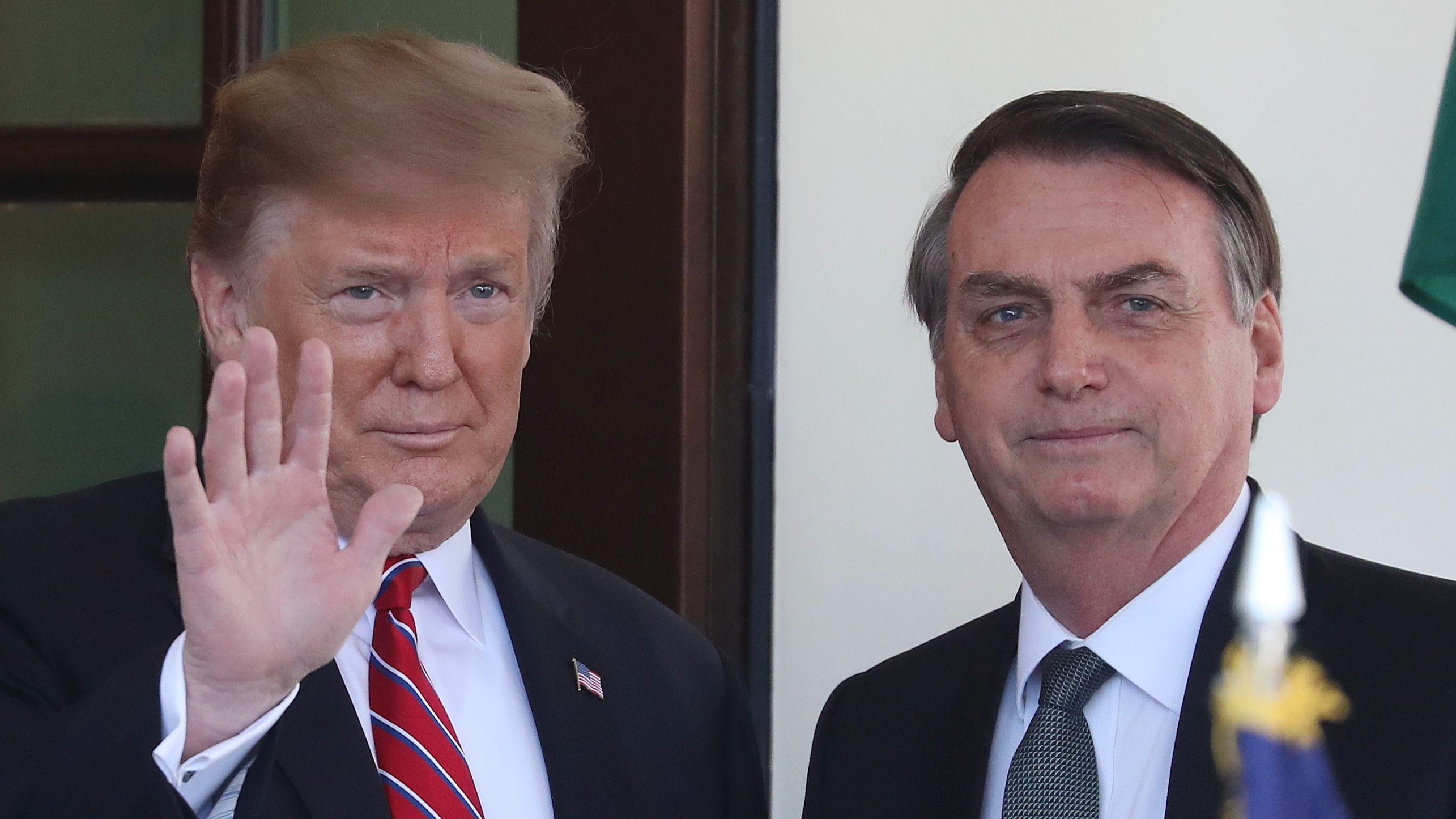 Trump accuses Brazil of witch hunt against Bolsonaro