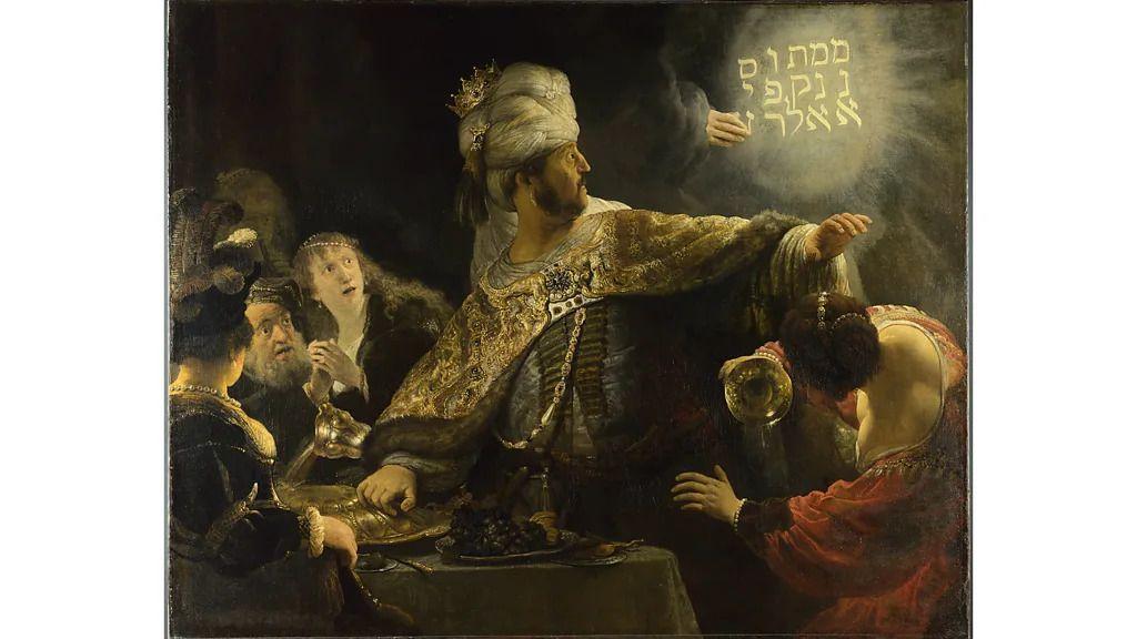 Rembrantova Belsazarova gozba