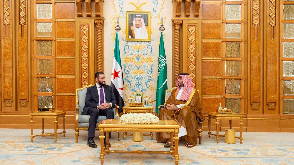 Sirijski lider i princ Saudijske Arabije