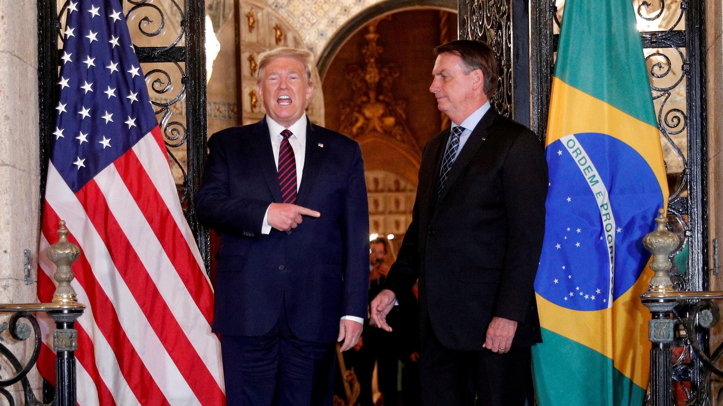 Trump e Bolsonaro 