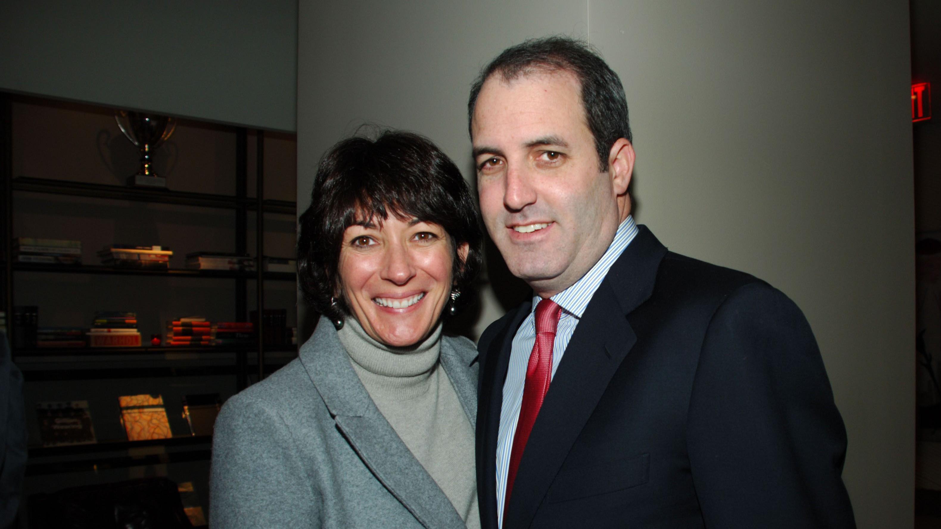 班德和麥克斯韋合照