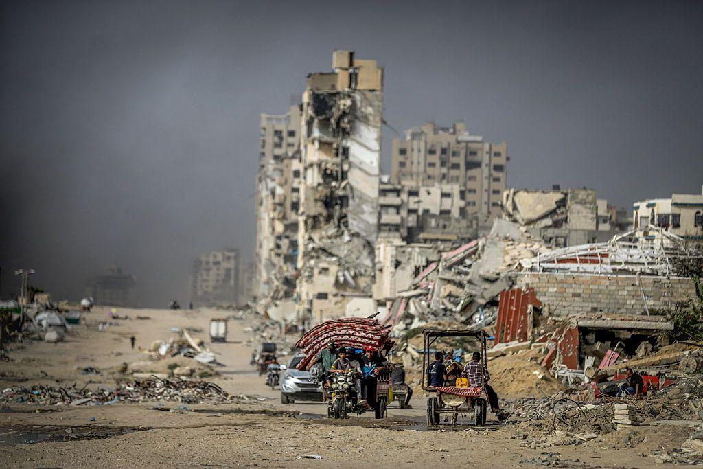 Personas en Gaza