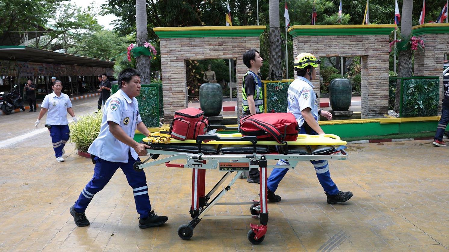 Injuries reported in ongoing school shooting in Thailand