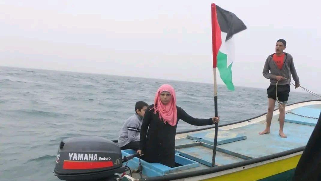 La pescadora de Gaza Madleen Kullab