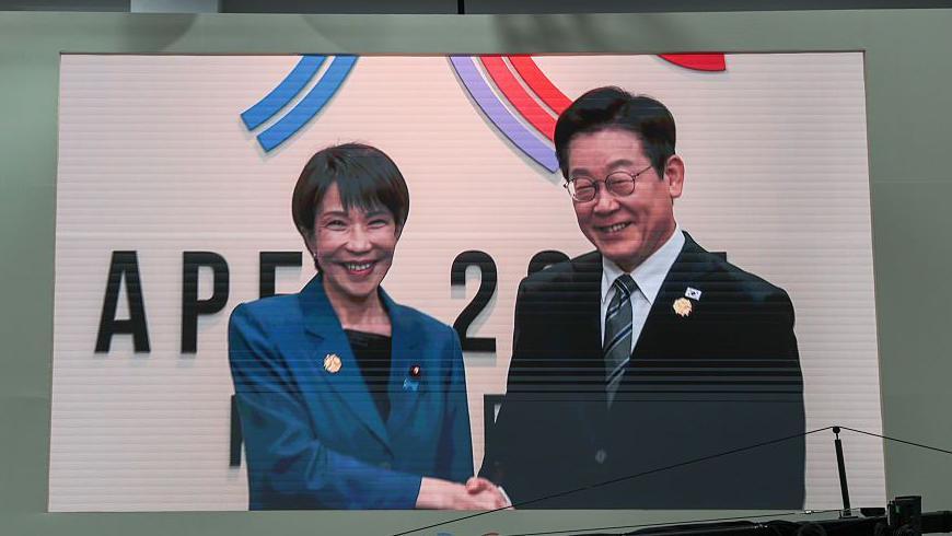 李在明和高市早苗