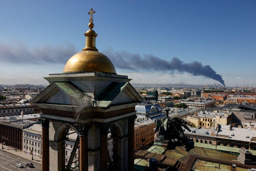 ukrajinski napad na sankt peterburg