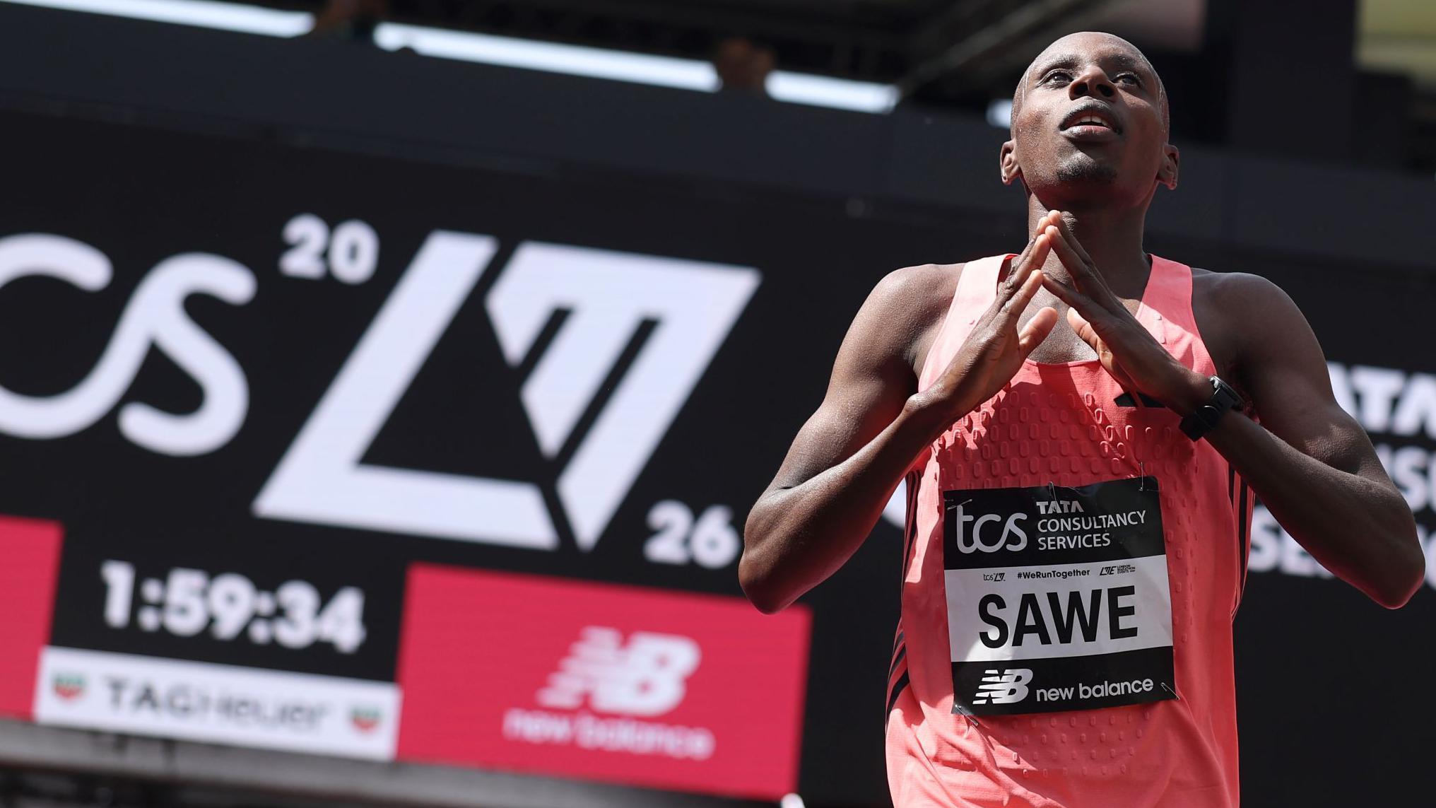 Sawe smashes two-hour barrier to make history in London