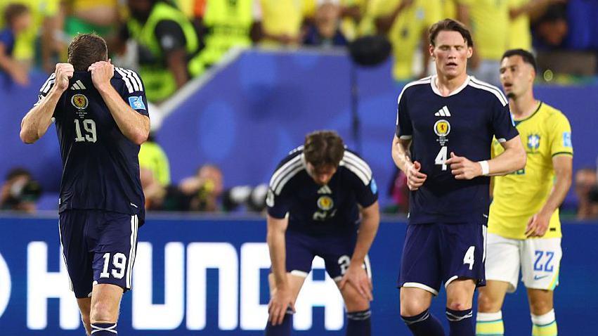 Watch: Scotlands World Cup hopes on brink after 3-0 defeat by Brazil - reaction