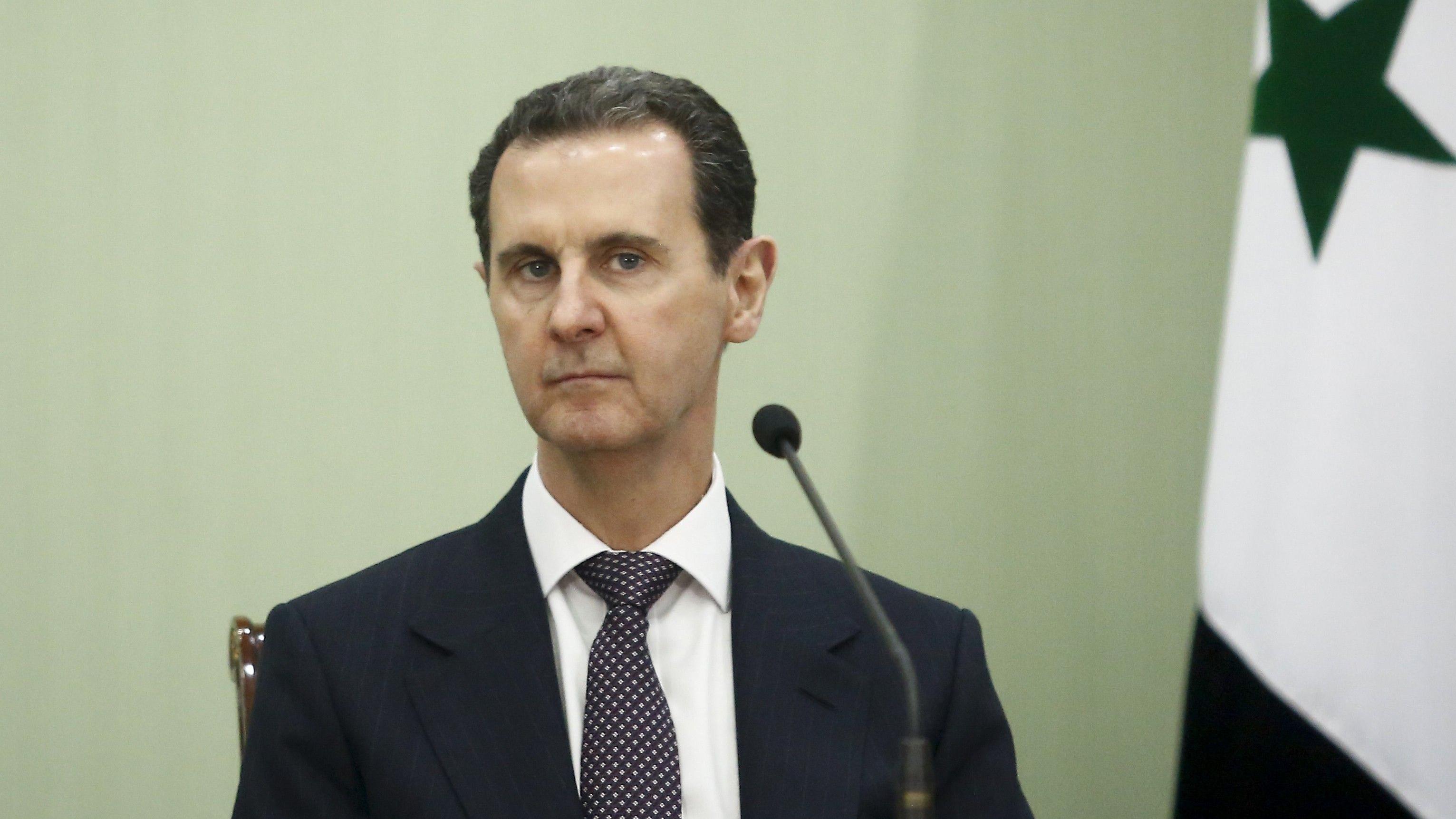 El depuesto líder de Siria, Bashar al Assad, en 2023