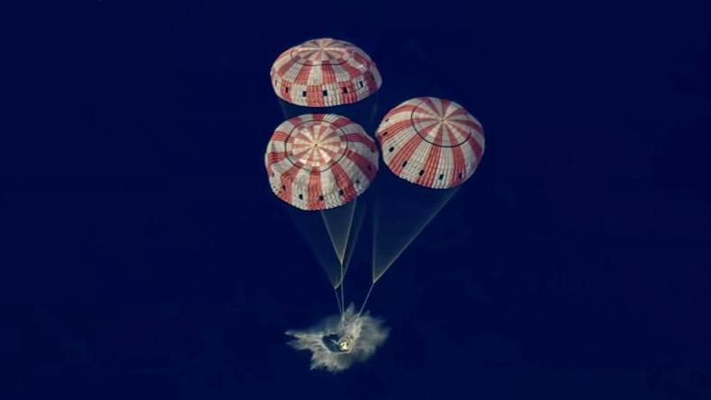Artemis II crew splash down in Pacific Ocean after history-making Moon mission