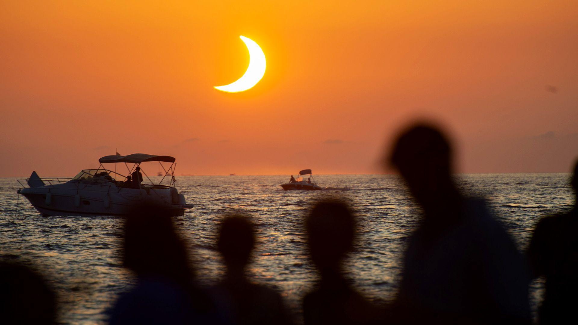 'Phenomenal' sight as millions wowed by once-in-a-generation solar eclipse