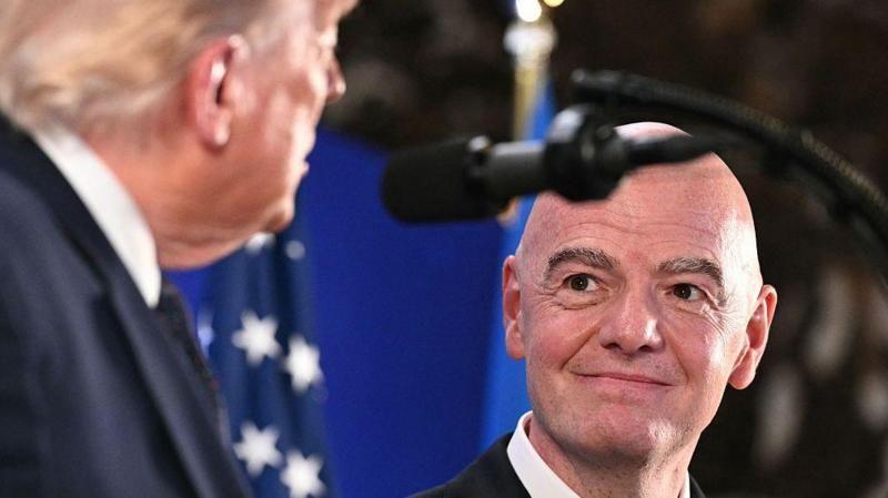 Trump e Infantino