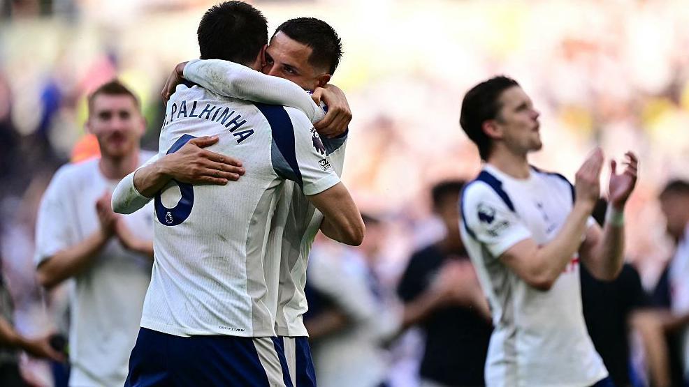 Premier League: Spurs win to relegate West Ham as Sunderland make Europe